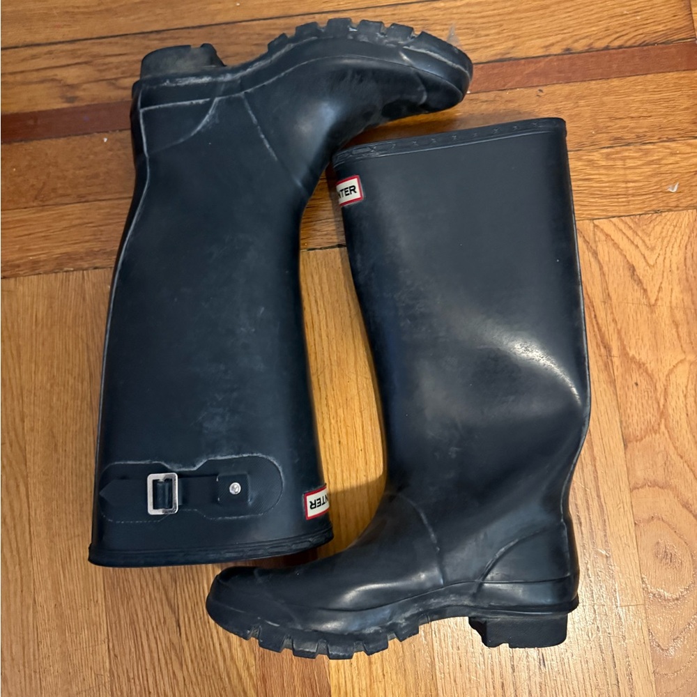 Hunter Black Rain Boots